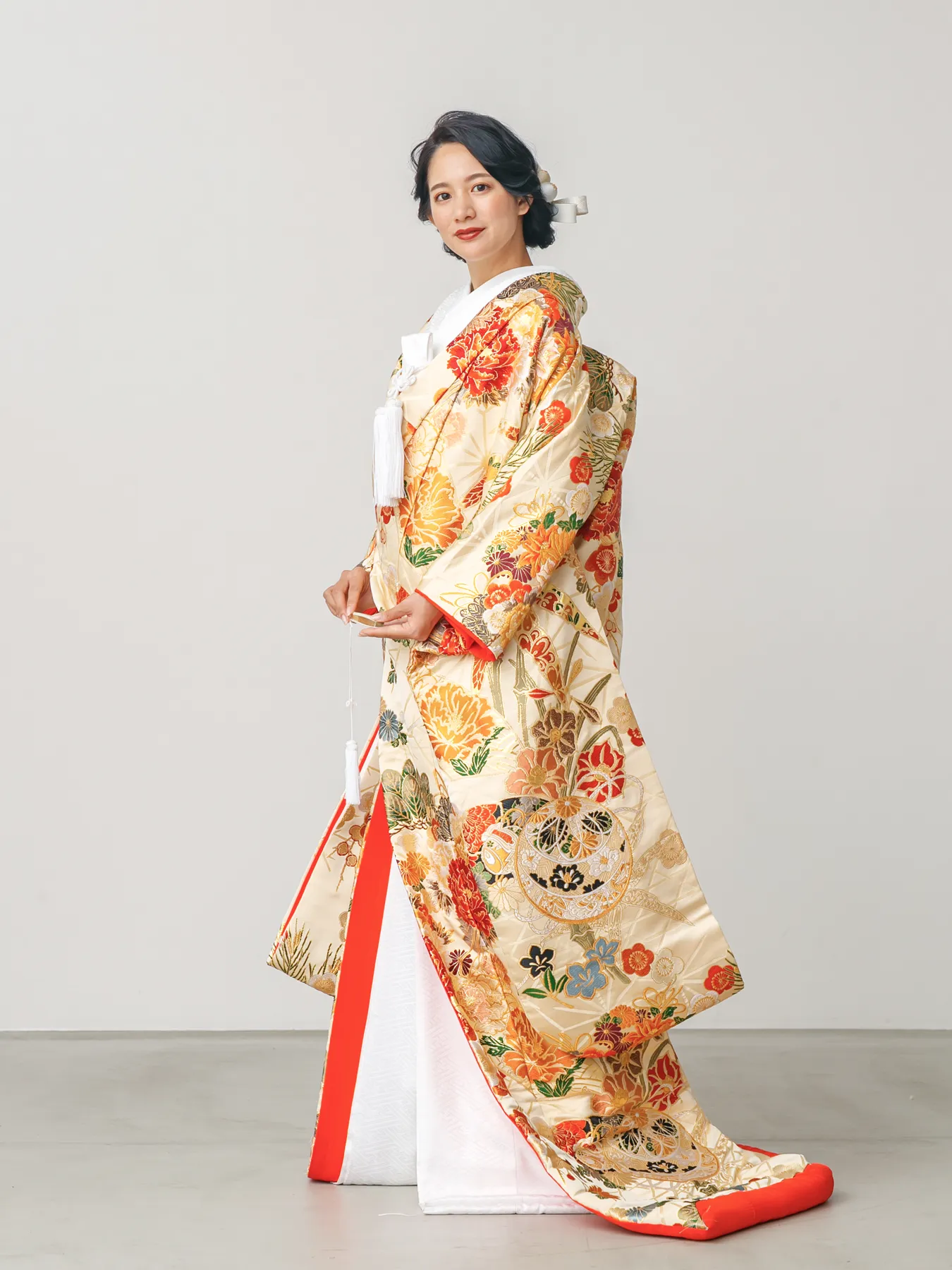 手毬松竹梅（クリーム）