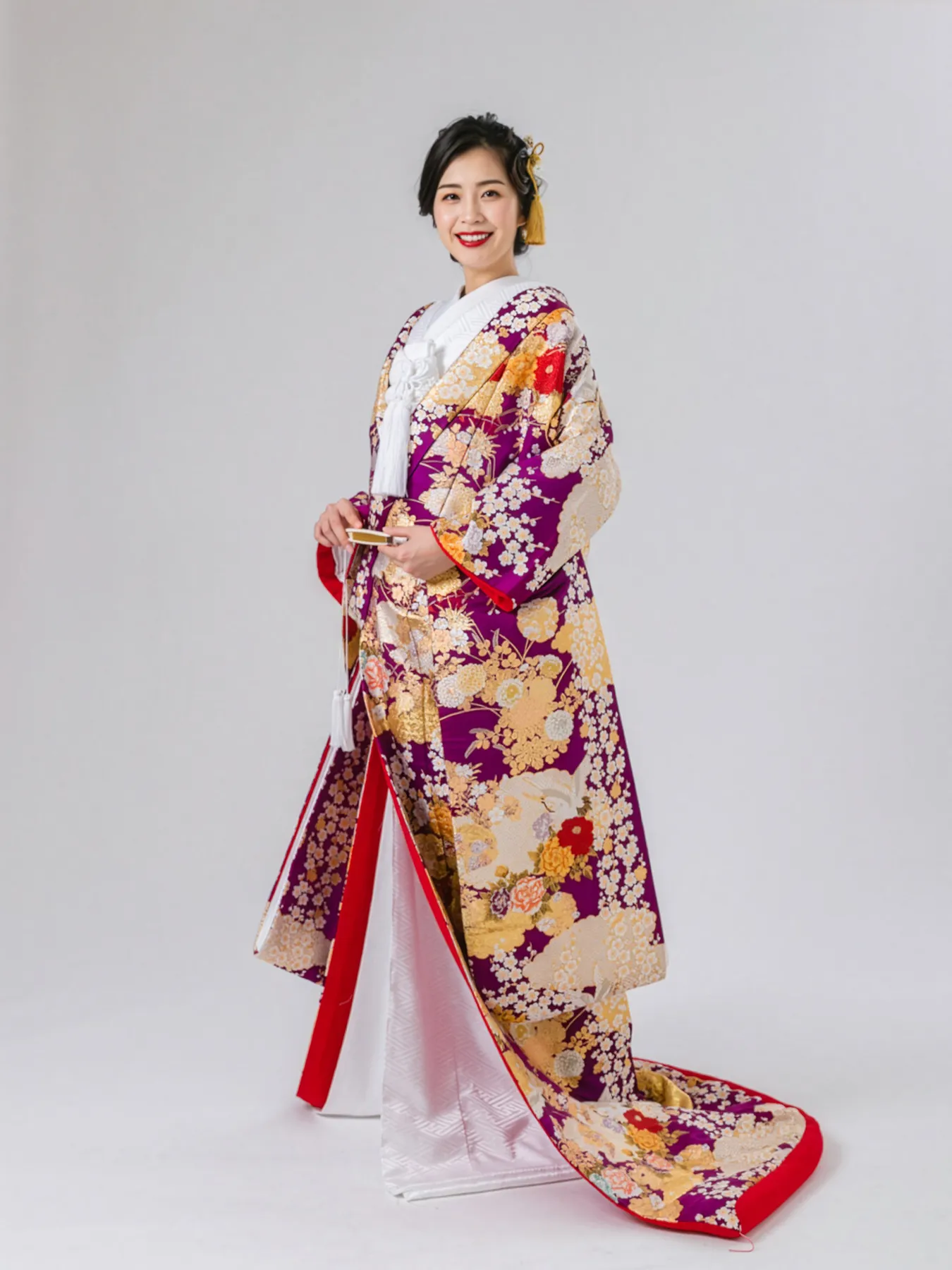 献上梅花飛翔鶴