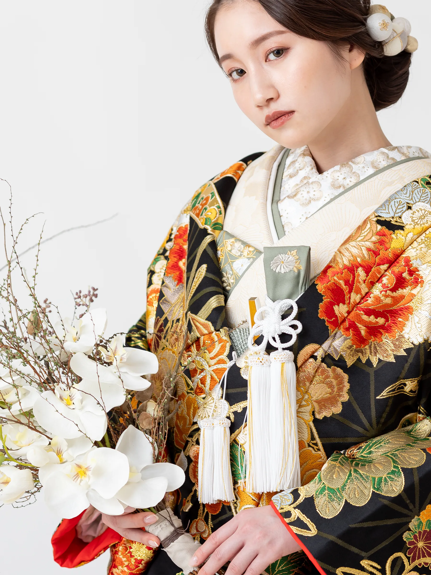 手毬松竹梅（黒）