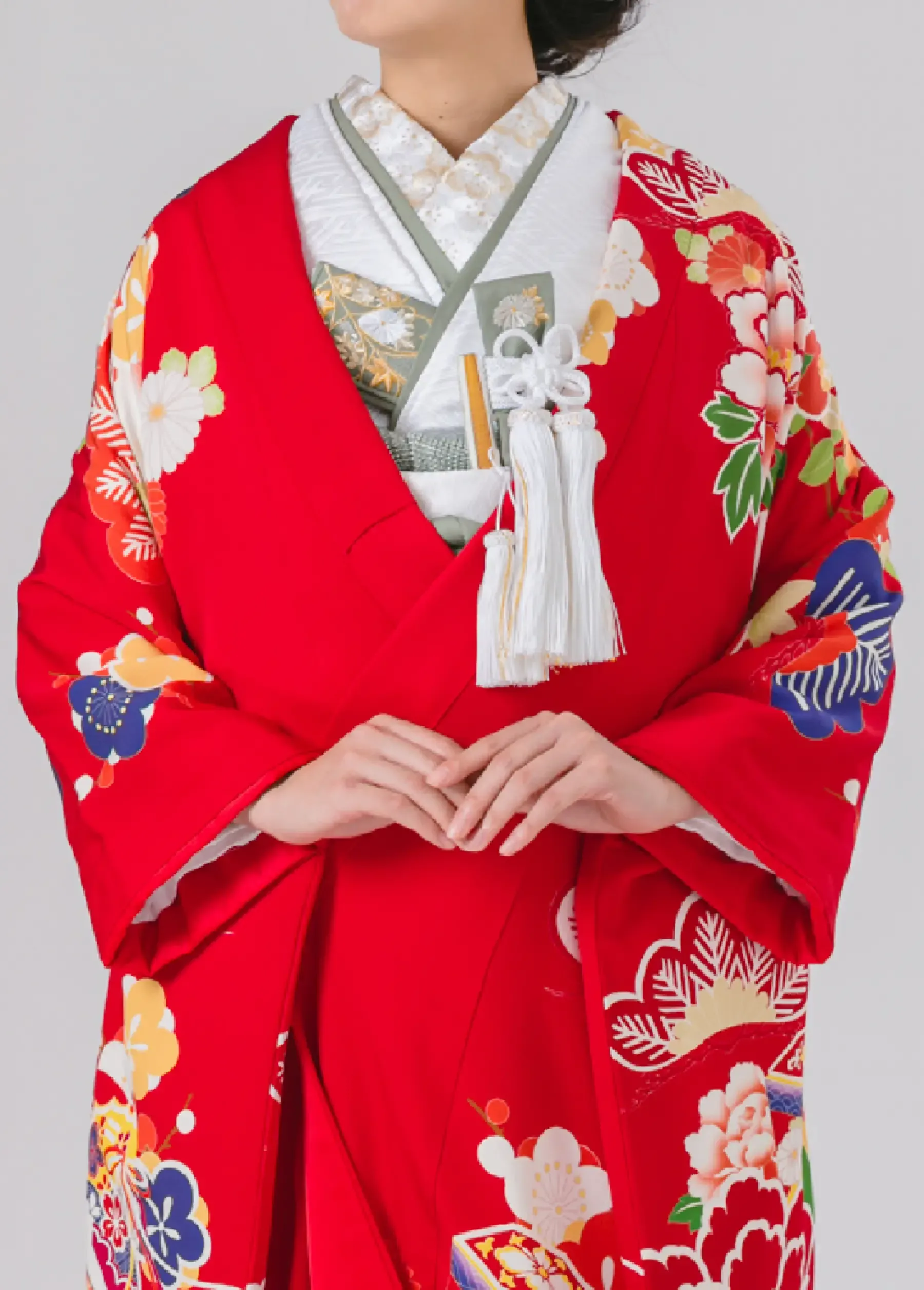 オリジナル色打掛（赤）