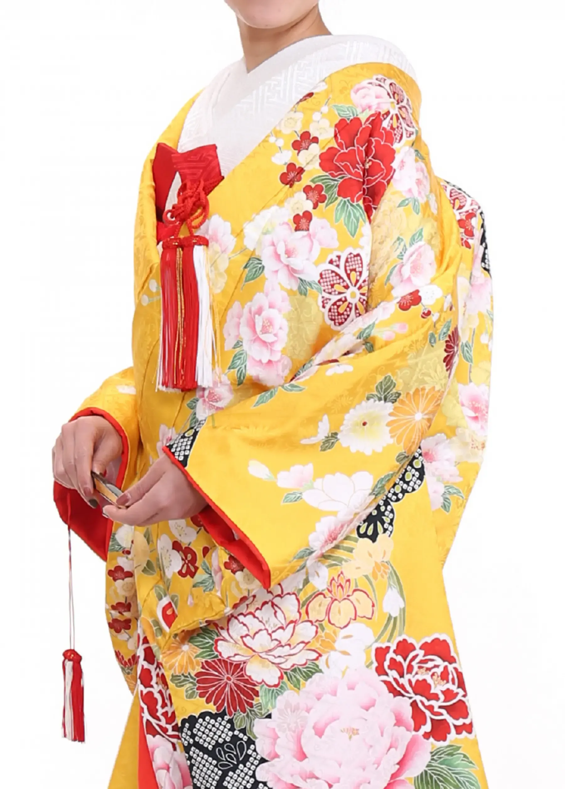 オリジナル色打掛（黄）