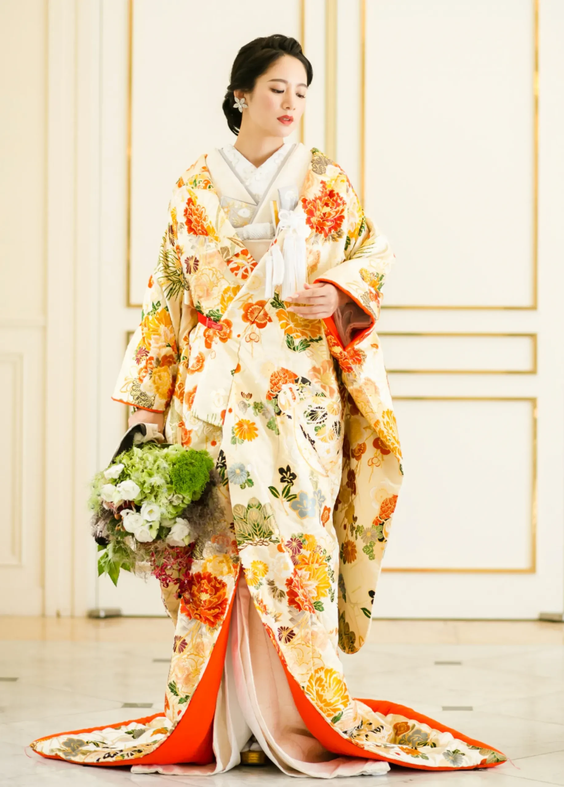 手毬松竹梅（クリーム）